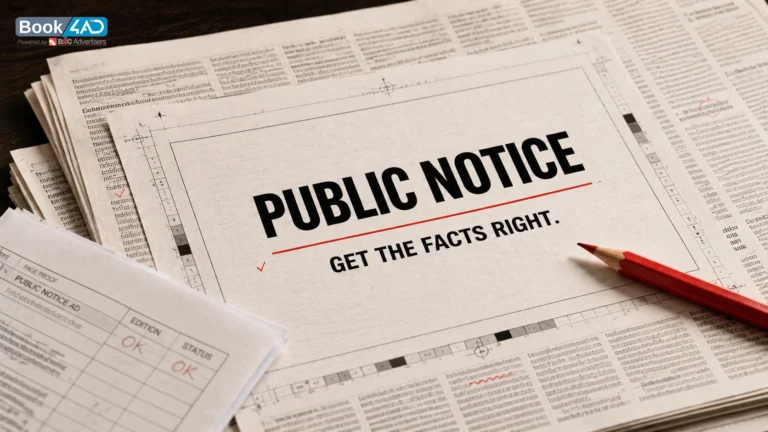 A Public Notice Has One Job: Make the Facts Clear