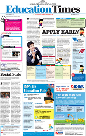 Education Advertisement In Newspaper